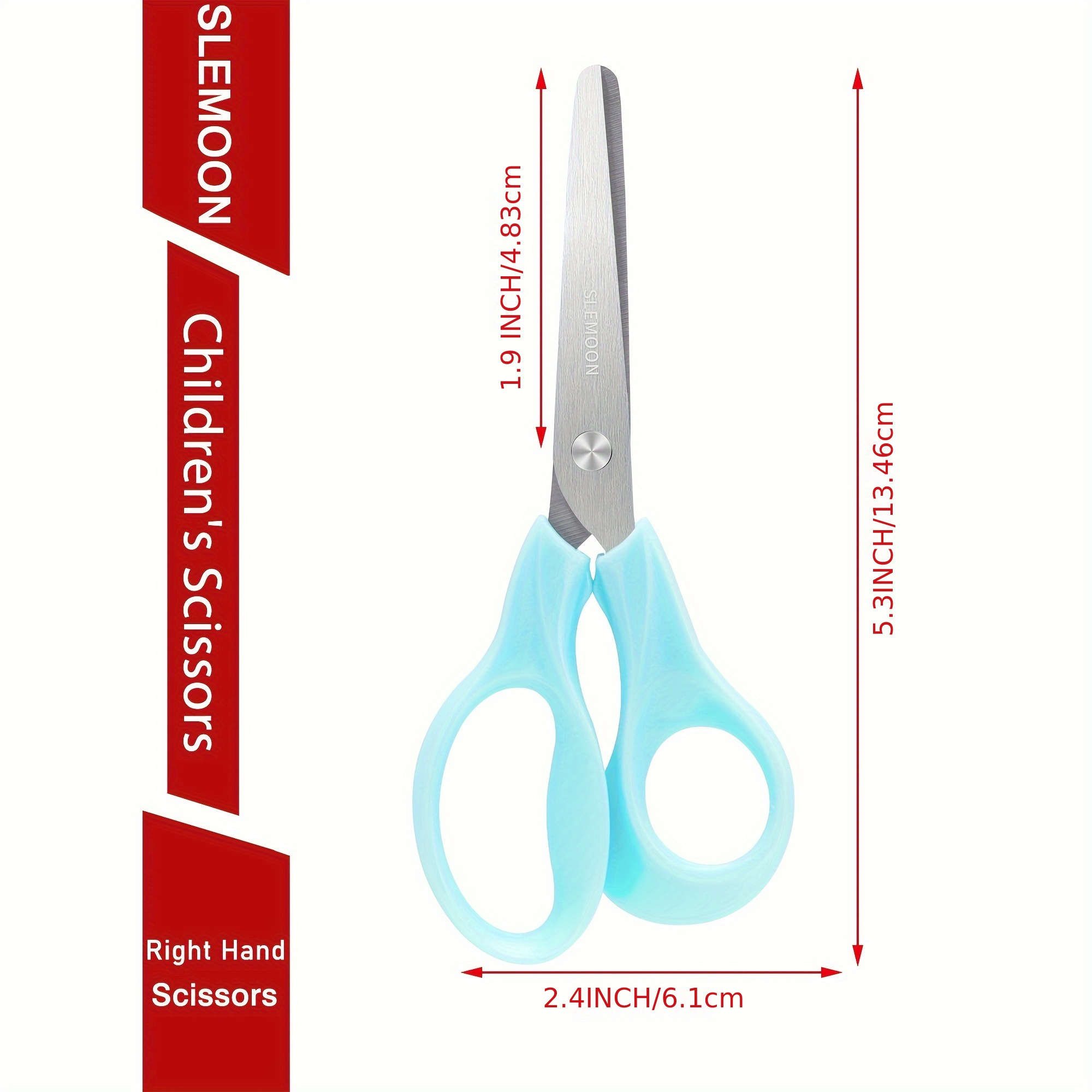 SWISSORS エルゴノミックはさみ （ケース付電工ハサミ 1個