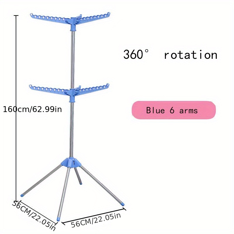 1pc Asciugabiancheria, Porta Cappotti E Cappelli Da Pavimento, Porta Abiti  Triangolare In Acciaio Inossidabile Per Interni, Porta Abiti Appendiabiti  Domestico, Checkout Online Rapido E Sicuro