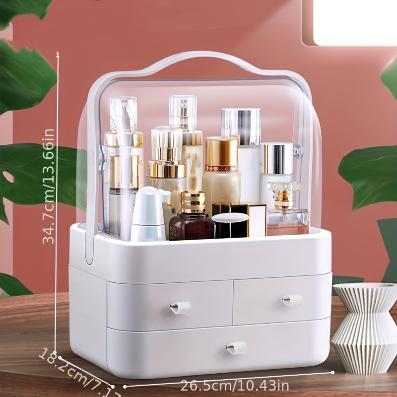 Drawer Type Cosmetics Storage Box Skincare Product Storage - Temu