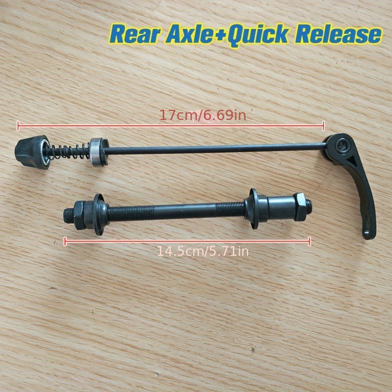 Hollow Shaft Mountain Bike Quick Release Shaft Set Shaft Temu United