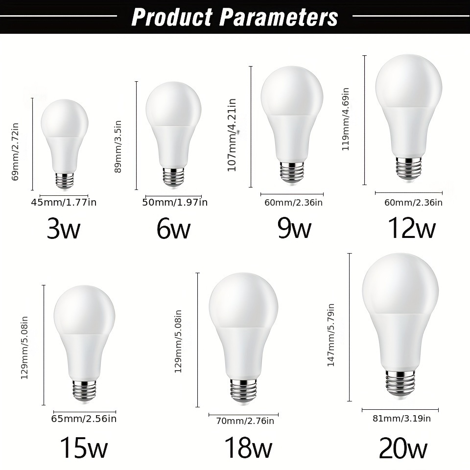 BOMBILLA LED 15W E27 A 12V