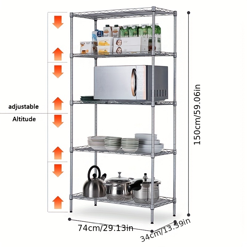 Storage Rack Heavy Duty Storage Shelving Unit Steel - Temu