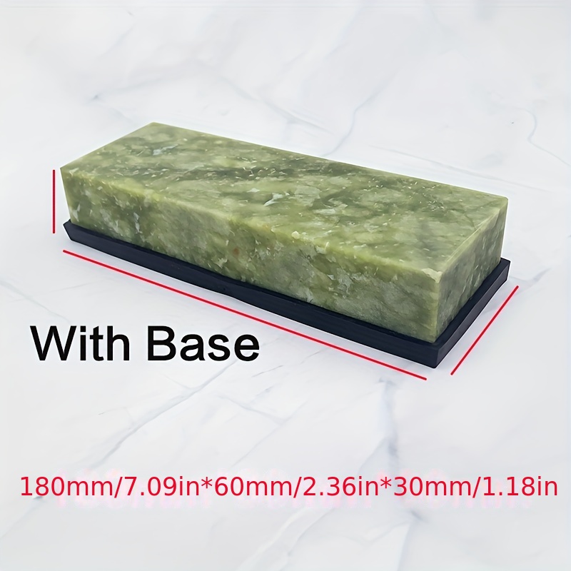 10000グリット天然緑色瑪瑙研磨石砥石ファイングラインダーポリッシャーシェービングバーキッチンナイフシャープナーホーニ - Temu Japan