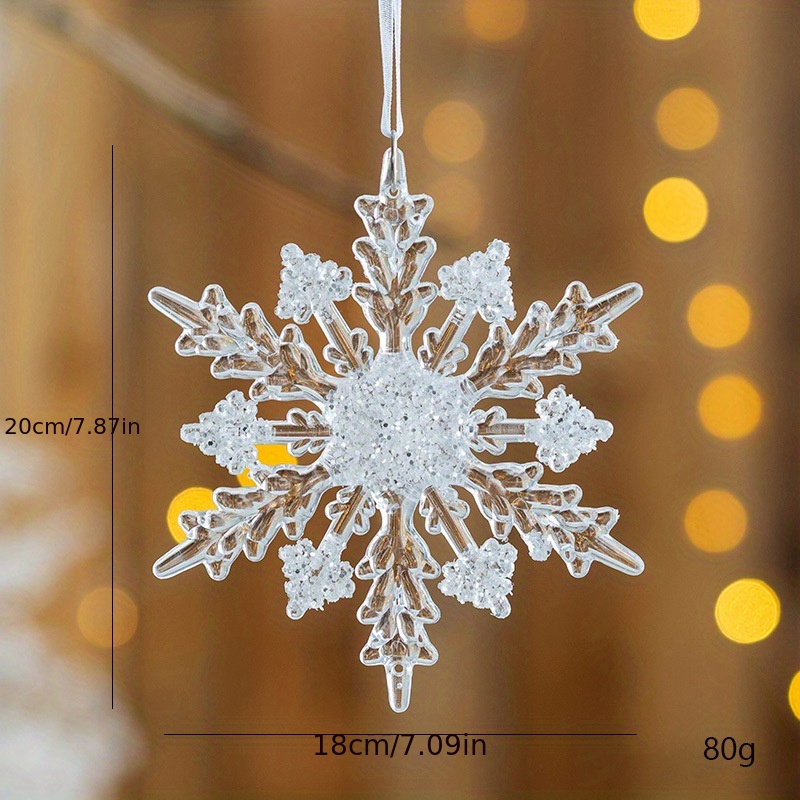 Acrylic Snowflake Ornament