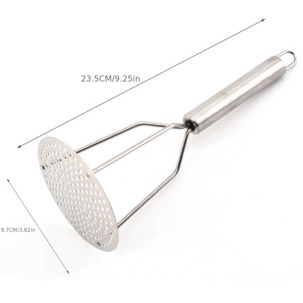 Potato Masher, Stainless Steel Potato Masher, Professional Metal Wire Masher,  Kitchen Vegetable Masher With Non-slip Handle, Manual Fruit Masher, Potato  Ricer, Potato Press, Vegetable Crusher, Kitchen Stuff, Kitchen Gadgets -  Temu