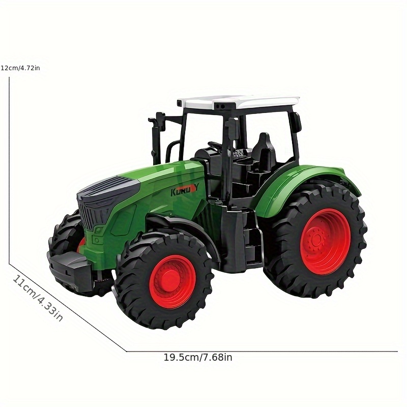 Agricultural Tractor Toy with Farming Tool