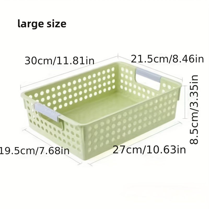 1pc Car Portable Organizer, Multi-purpose Plastic Storage Basket