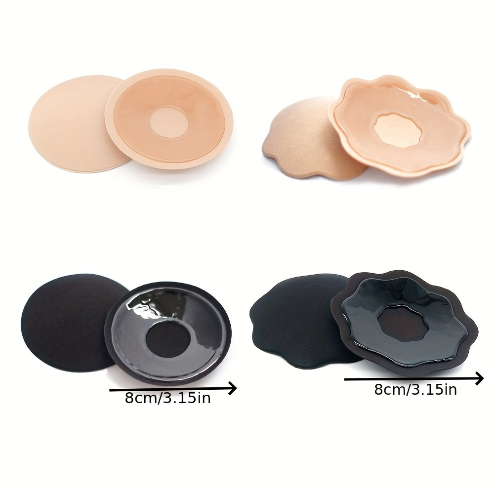 Front Buckle Breast Pastes Lightweight Silicone Self - Temu