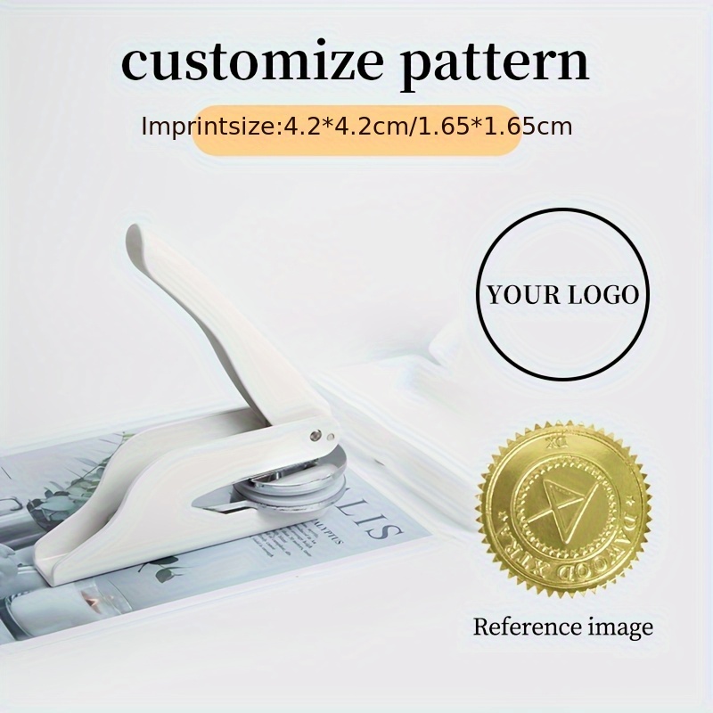 TEMU Personalized Customized Embossed Stamps Stamps Wedding Birthday Invitation Stamps Logo Portrait Photos Stamps Envelope Stamps Napkins Customized