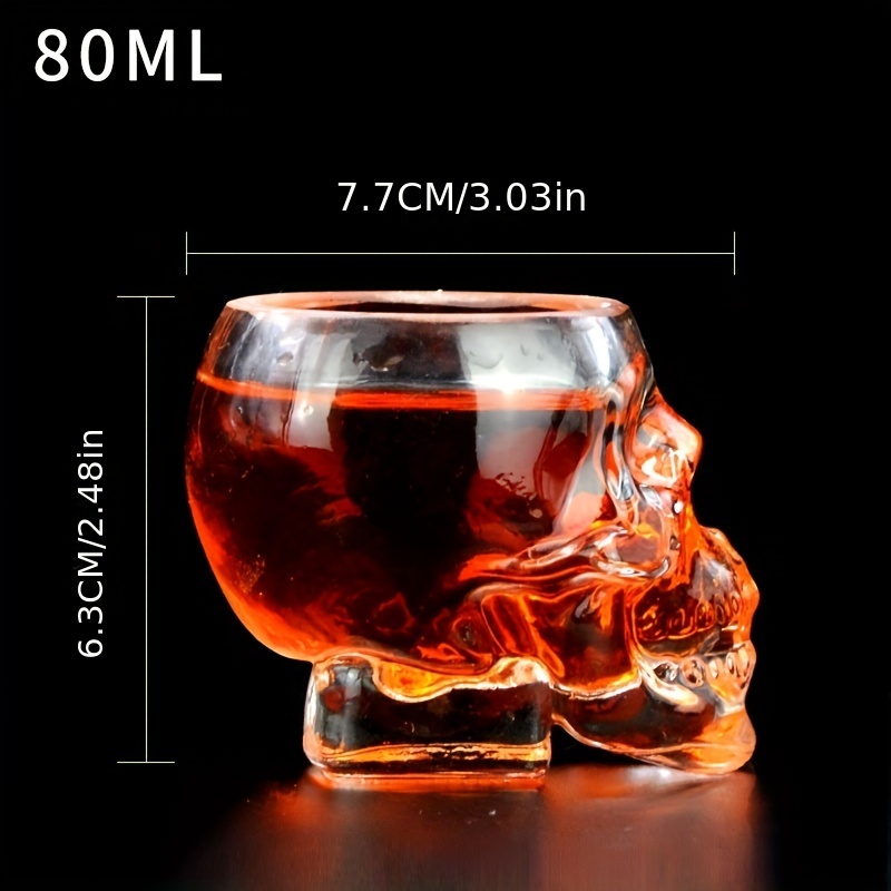 Skull Whisky Glasses Goth Horror Whisky Glasses Stylish - Temu