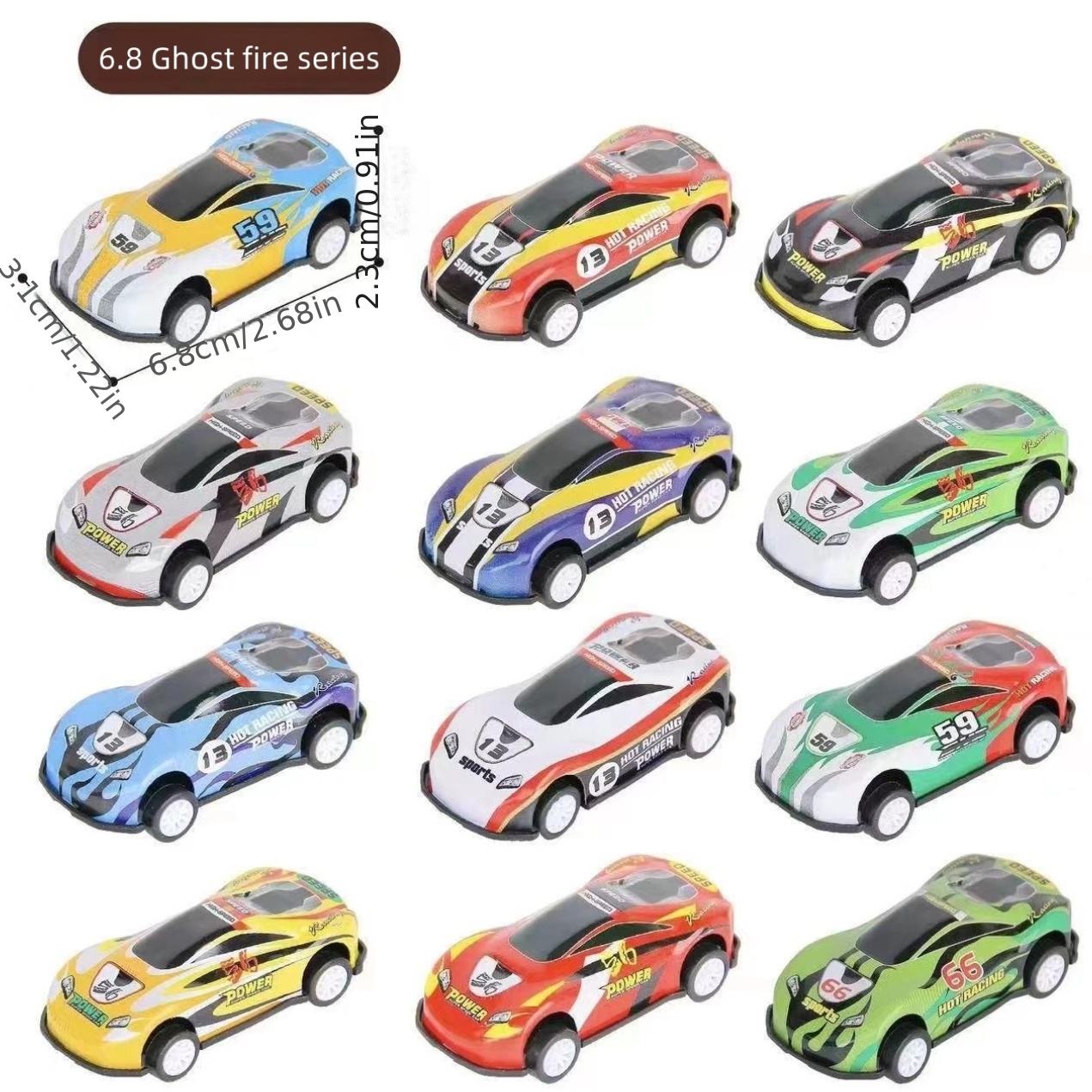 25 Piezas Mini Coche De Carreras De Aleación Aleatoria Con Caja De  Almacenamiento Juego De Coches Extraíbles Rebote Múltiples Colecciones De  Vehículos