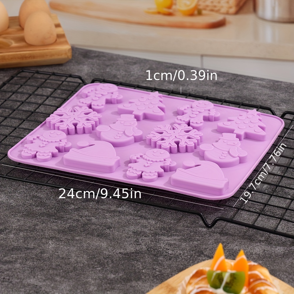 Christmas Silicone Mold (12 Cavity)