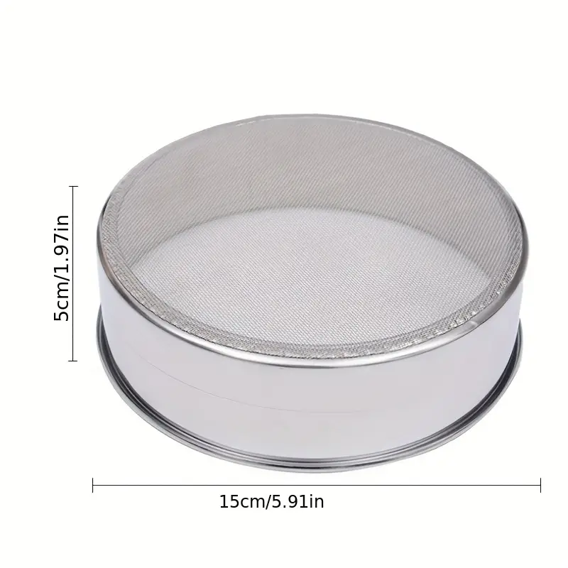 Surface de filtre tamis à poudre en acier inoxydable trou - Temu
