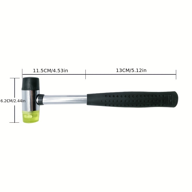 Paintless Dent Repair Hammer with Knockdown Tool