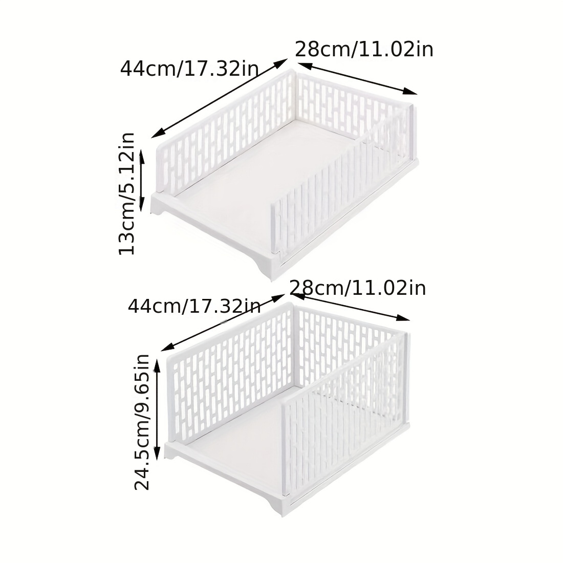 Layered Wardrobe Rack with Dividers - Efficient Clothes Organization