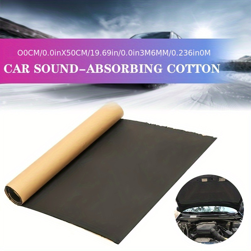 Isolation phonique pour voitures Auto Sound Deadening Coton Voiture  Insonorisée Coton acoustique Acoustique Acoustique Isolation Thermique  Mousse