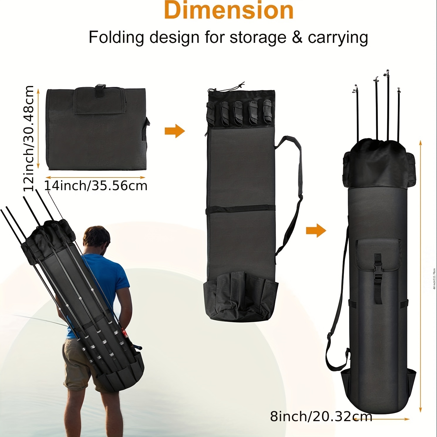  Fishing Pole Carrier