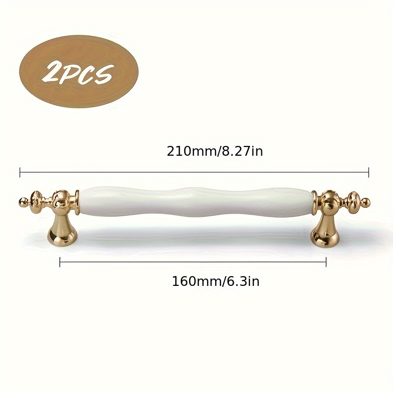 alloy ceramic kitchen cabinet handles european - Temu