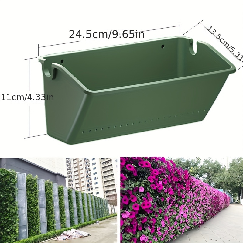 Plante Suspendue, Set de 3 Pot Mural