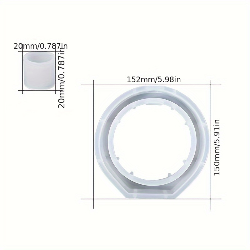Square Rectangular Round Hydroponic Gypsum Mould Irregular Plant Vase Silicone Mold Hydroponic Vase Resin Mold Home Decor