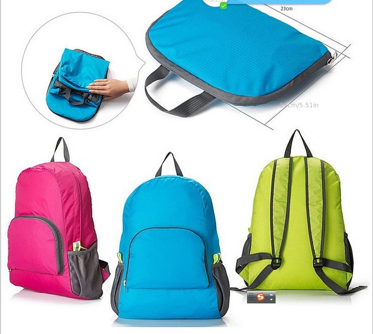 1pc Mochila Impermeable Plegable, Gran Capacidad Ligera Bolsa Deportiva  Impresa, Adecuada Deportes Aire Libre, Montar En Bicicleta, Senderismo,  Camping, Viajar, 90 Días Protección Comprador