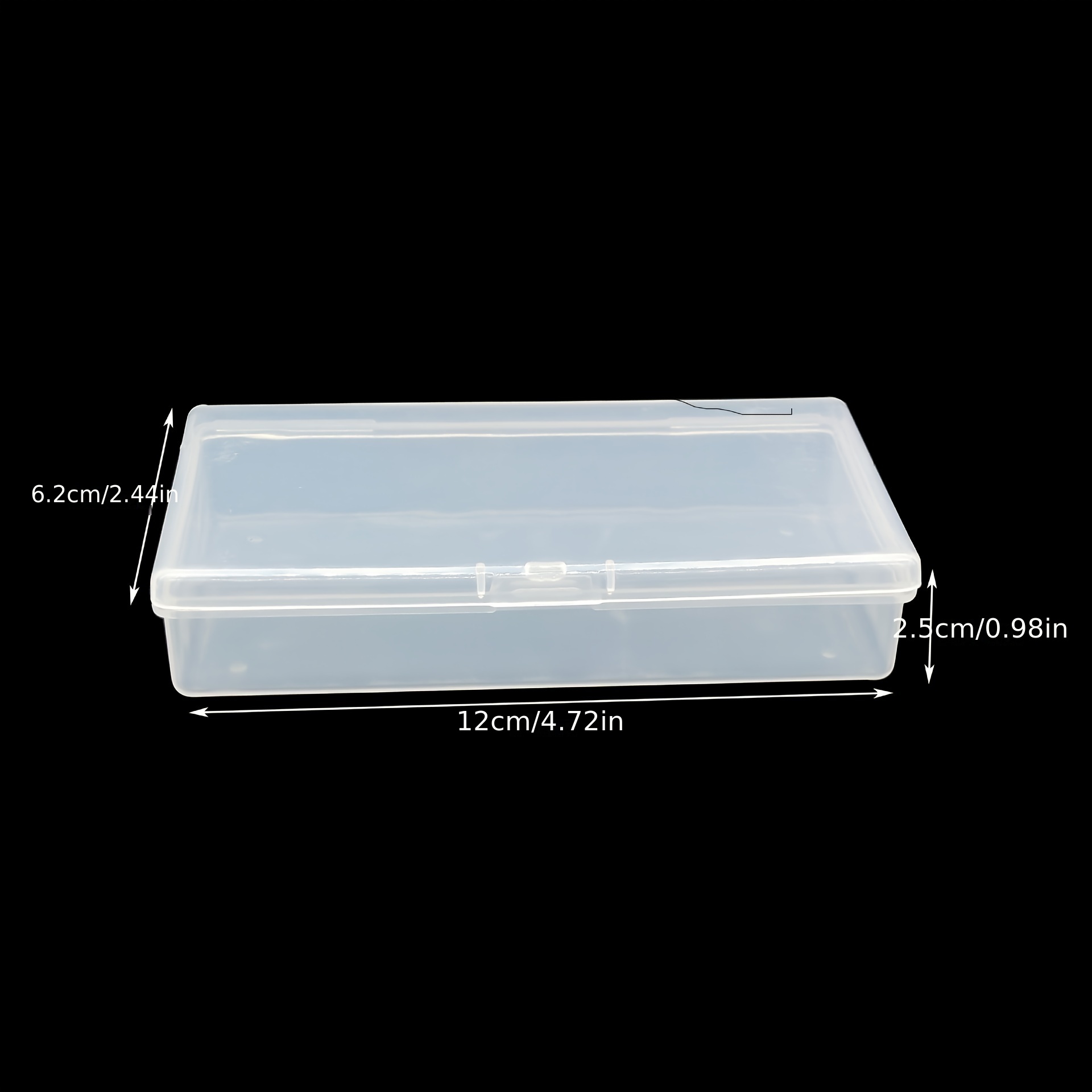 Transparent Plastic Empty Box Tool Storage Box