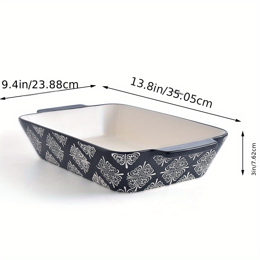 1pc Casserole Dishes For Oven Baking Dish Ceramic Casserole Dish Lasagna  Pan Baking Dishes For Oven Baking Dish Set 6''x8