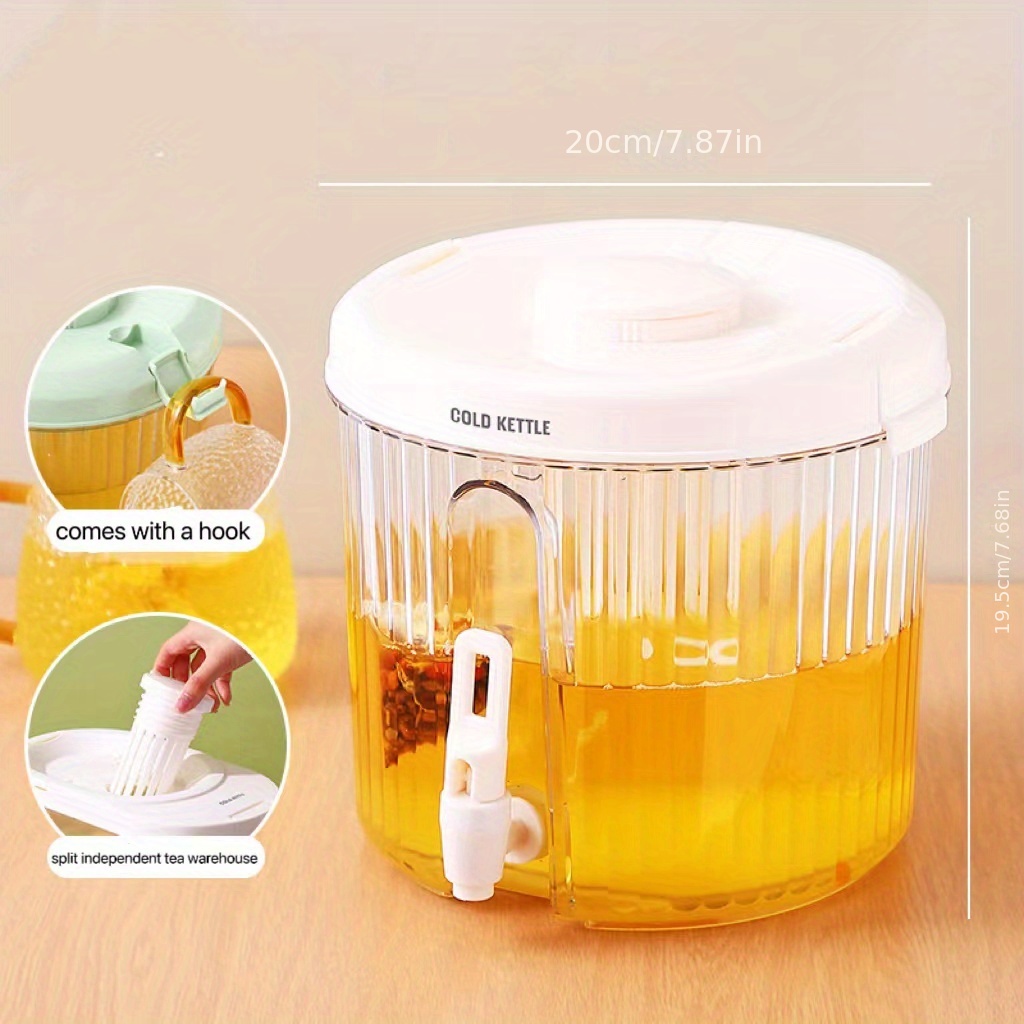 Fridge Beverage Dispenser Water Refrigerator Cold Kettle Tea