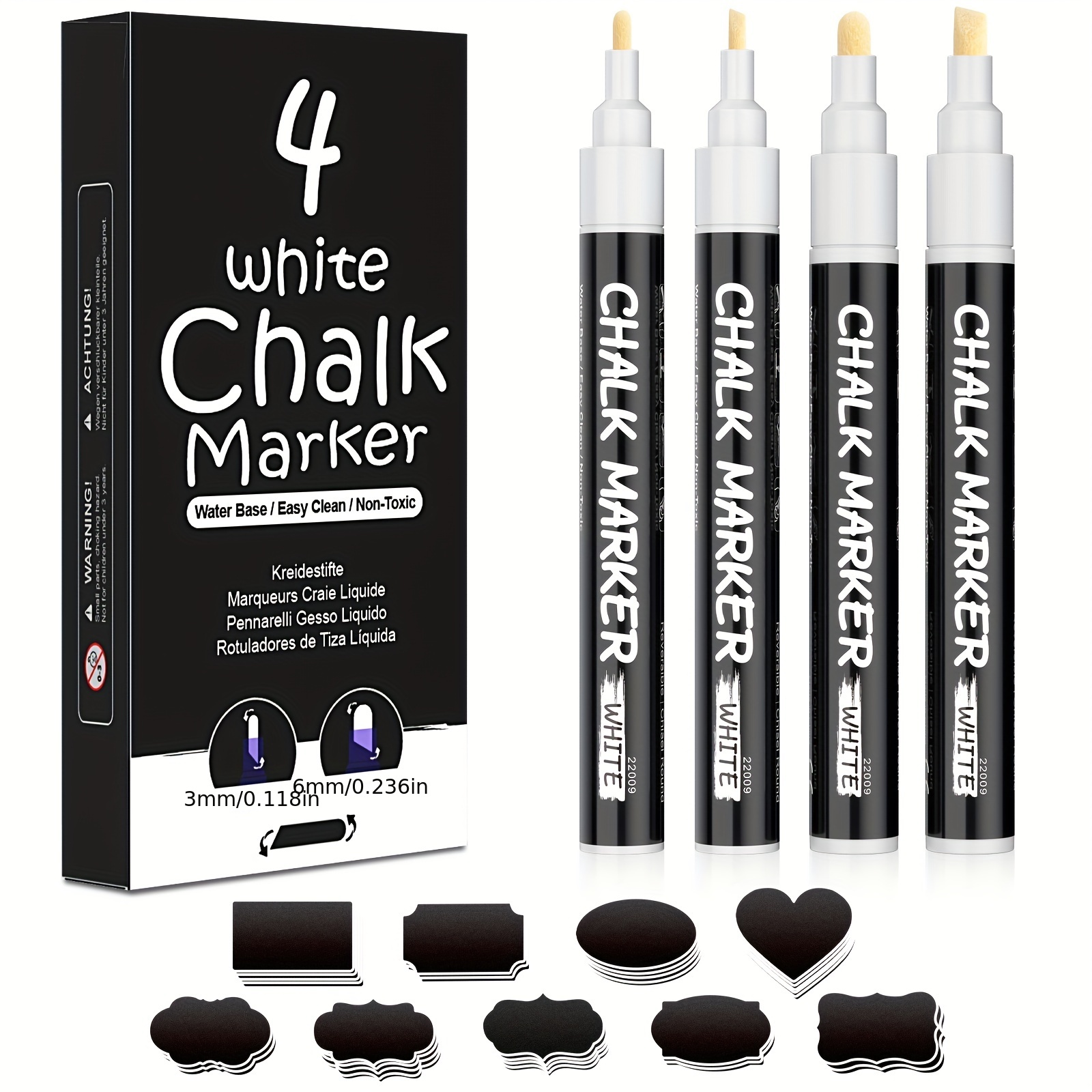 2pcs White Gel Pen Fine Tip Sketching Highlight Marker Pen For Artists  Black Papers Drawing Design Illustration Art Supplies