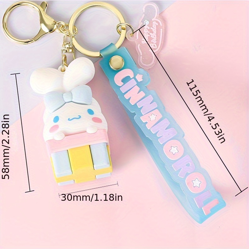 Big eared Dog Cinnamoroll Keychain Cute Pendant Car - Temu