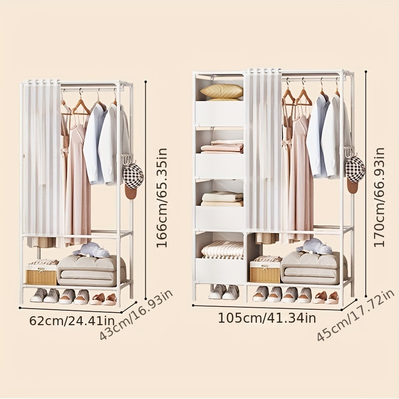 Modern Wooden Clothes Rack Minimalist Designe Nordic Coat Rack