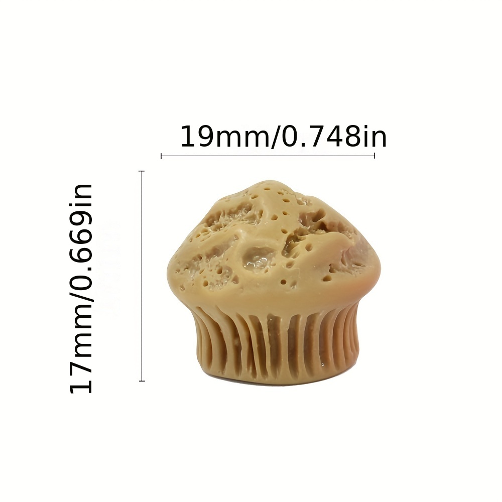 Resin Accessories Cupcake Simulation Food Play Props Diy Decor