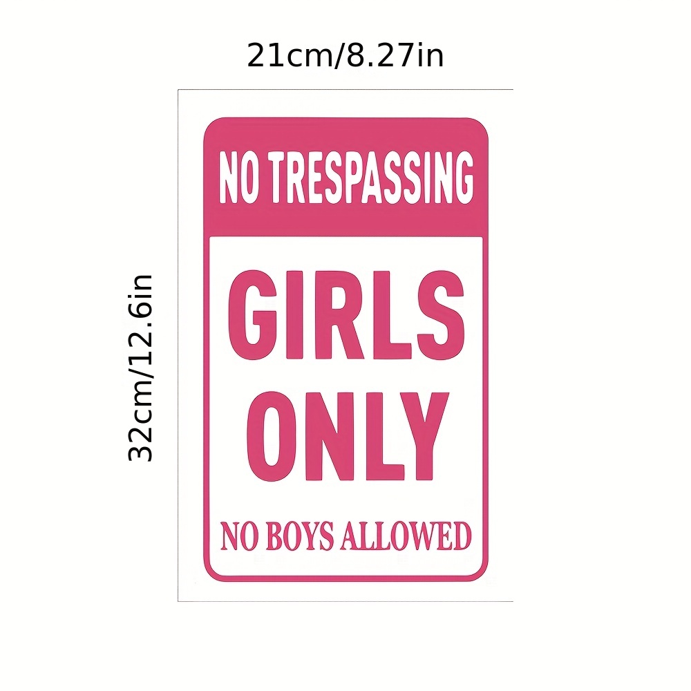 1pc, English Slogan Sticker, Girls, Removable Waterproof Vinyl Waterproof Sticker, For Decorating Bedroom Toilet Doors, Home Decor, 8.27 X 12.6in