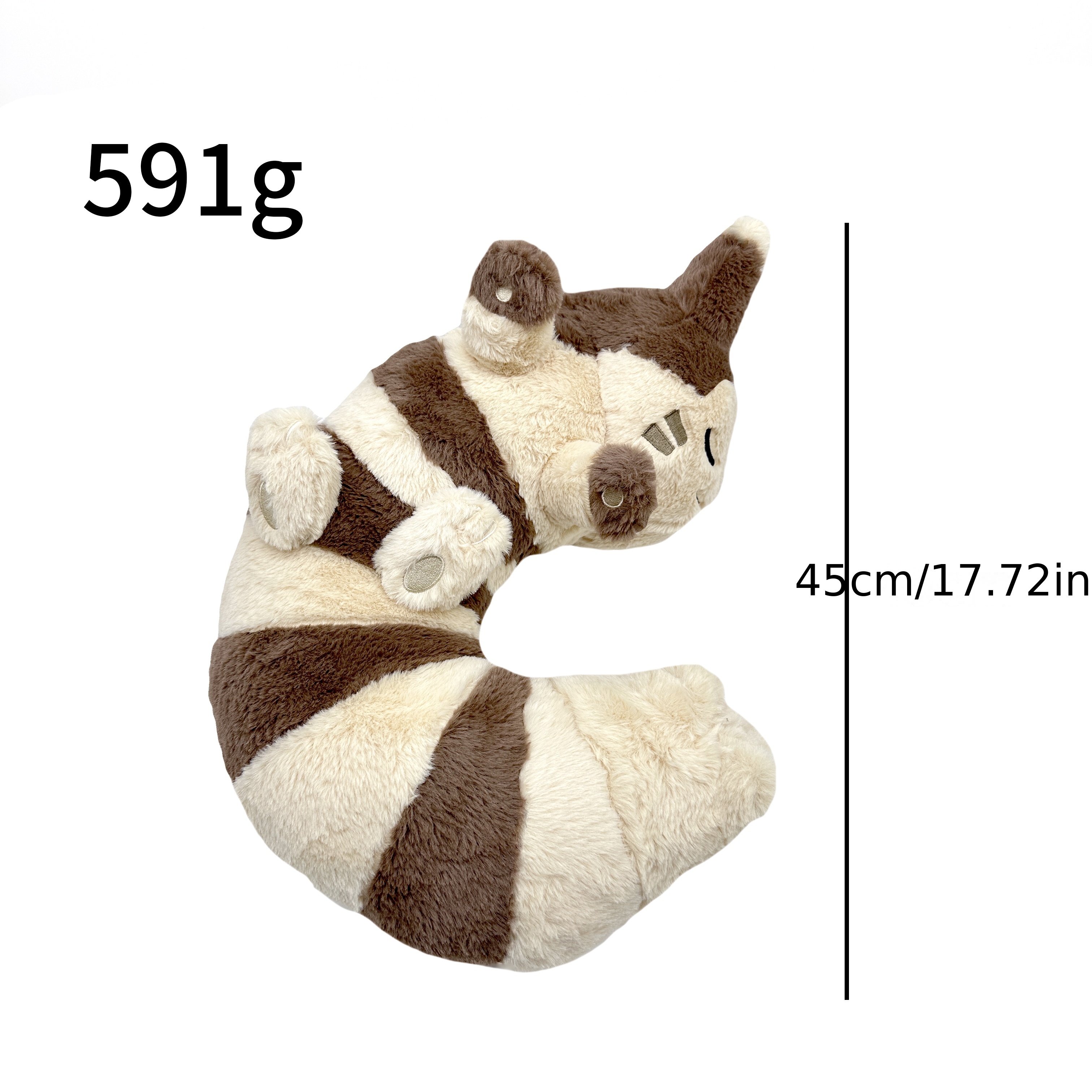 Squirrel neck outlet pillow