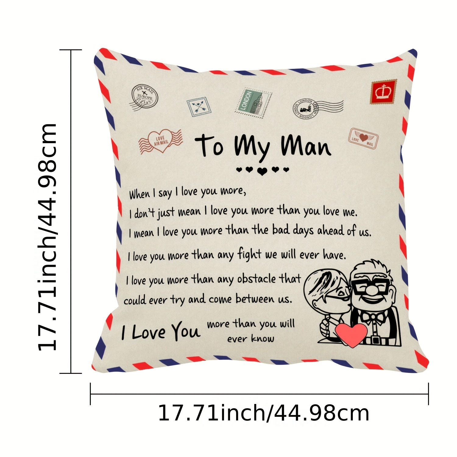 I Love You Dad Pillow Case, Father Day Pillowcase, Custom Father Day Pillow  Cover, Personalized Gift For Dad From Son & Daughter - Cushion Cover -  AliExpress