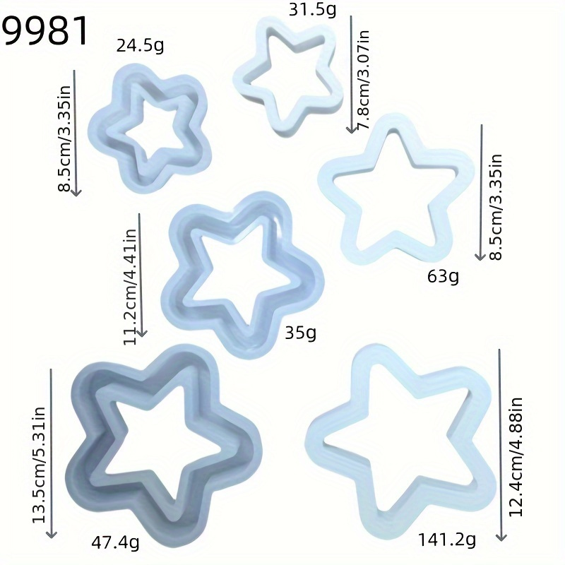 3er Set Silikon-Gießformen Für Schmuck – Runde Knopf-Formen Für Harz, DIY Anhänger & Perlen