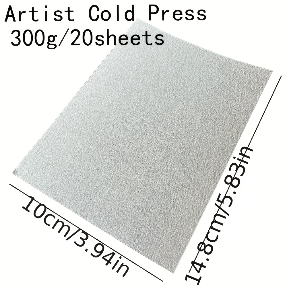 กระดาษสีน้ำ BaoHong Artist Watercolor Paper Pad 100% Cotton 300g