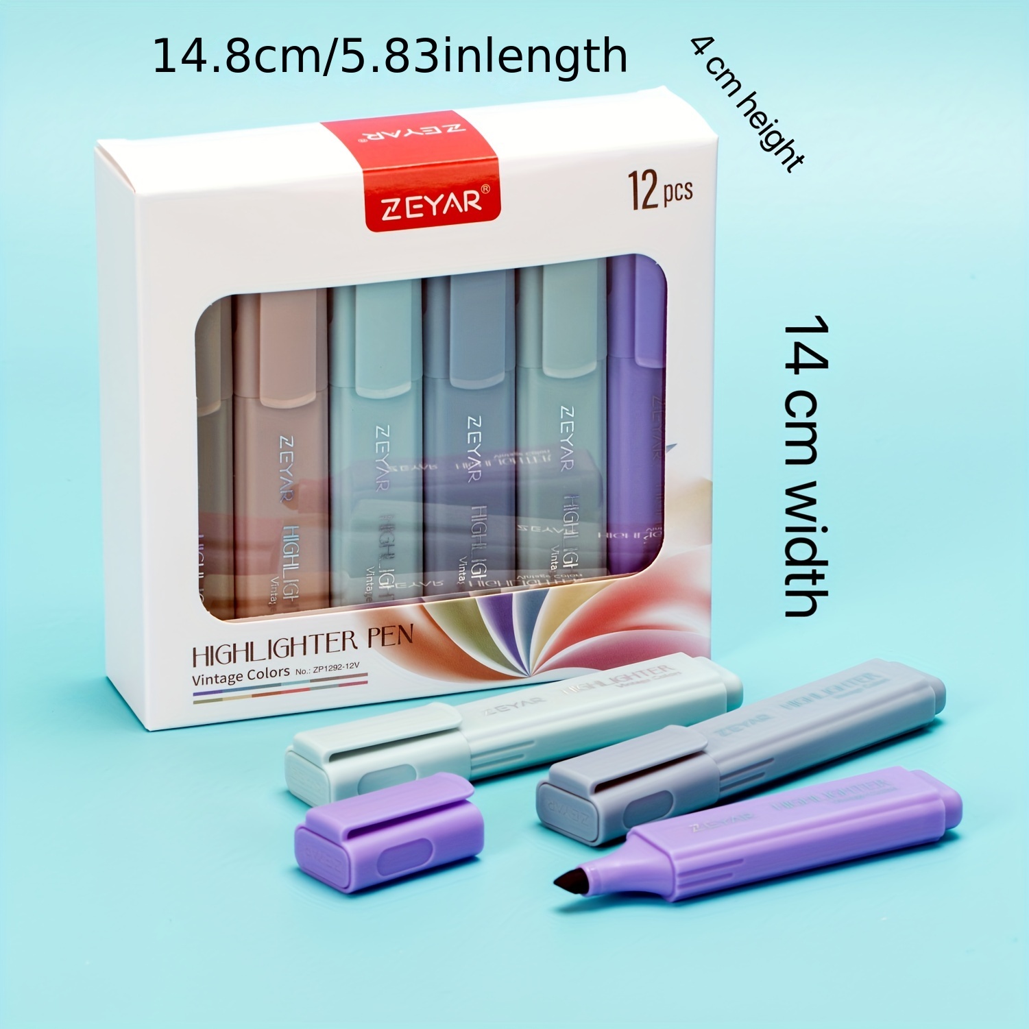 Aesthetic Pens, 10 Pack, Assorted Colors, Fast Dry, No Smear Bible