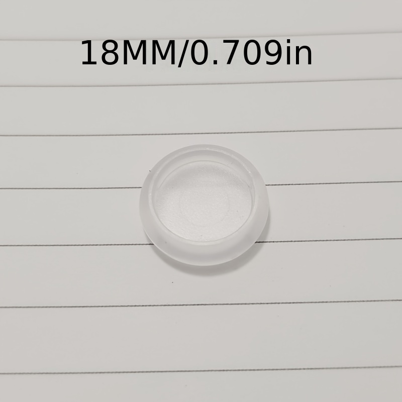 TEMU 50pcs 8mm, 24mm, 28mm Loose-leaf Notebook Album Information Book Plastic Solid Ring Buckle Transparent Frosted Jelly Color Binding Ring Buckle