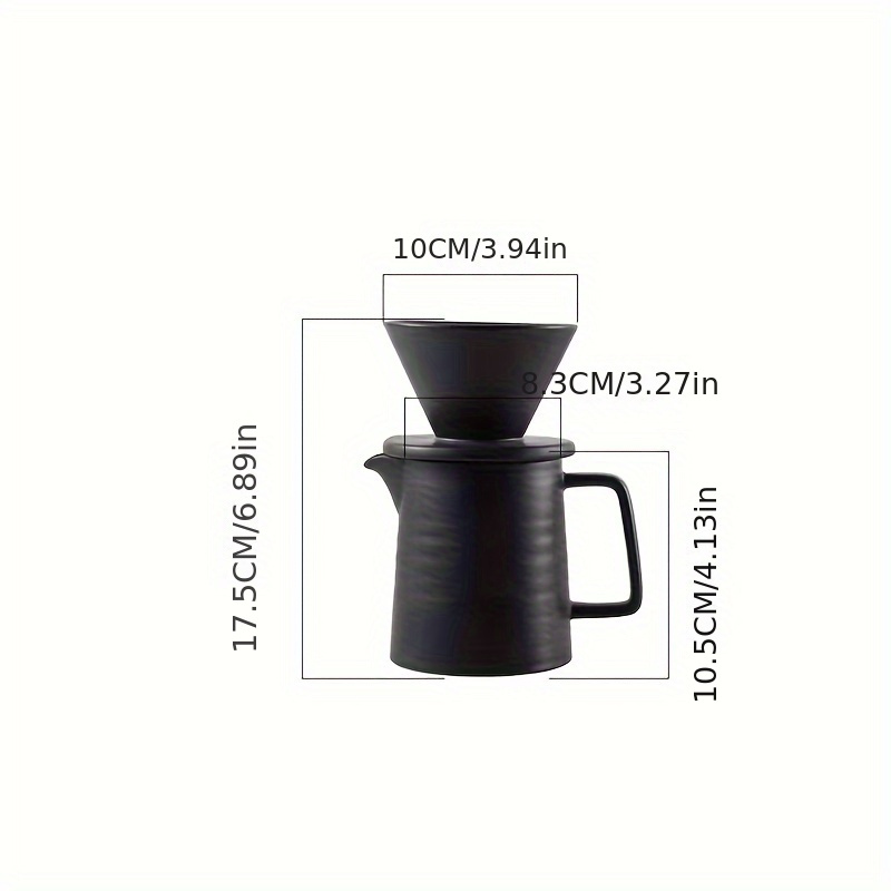  Cafetera americana, cafetera de goteo de 0.6 L, cafetera de té  automática que puede mantener el calor y fácil de usar (color azul, tamaño:  talla única) (azul talla única) : Hogar