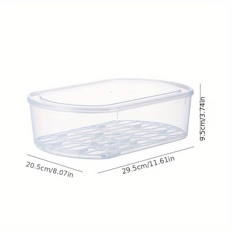 4 Compartment Tamper Evident Fruit Container