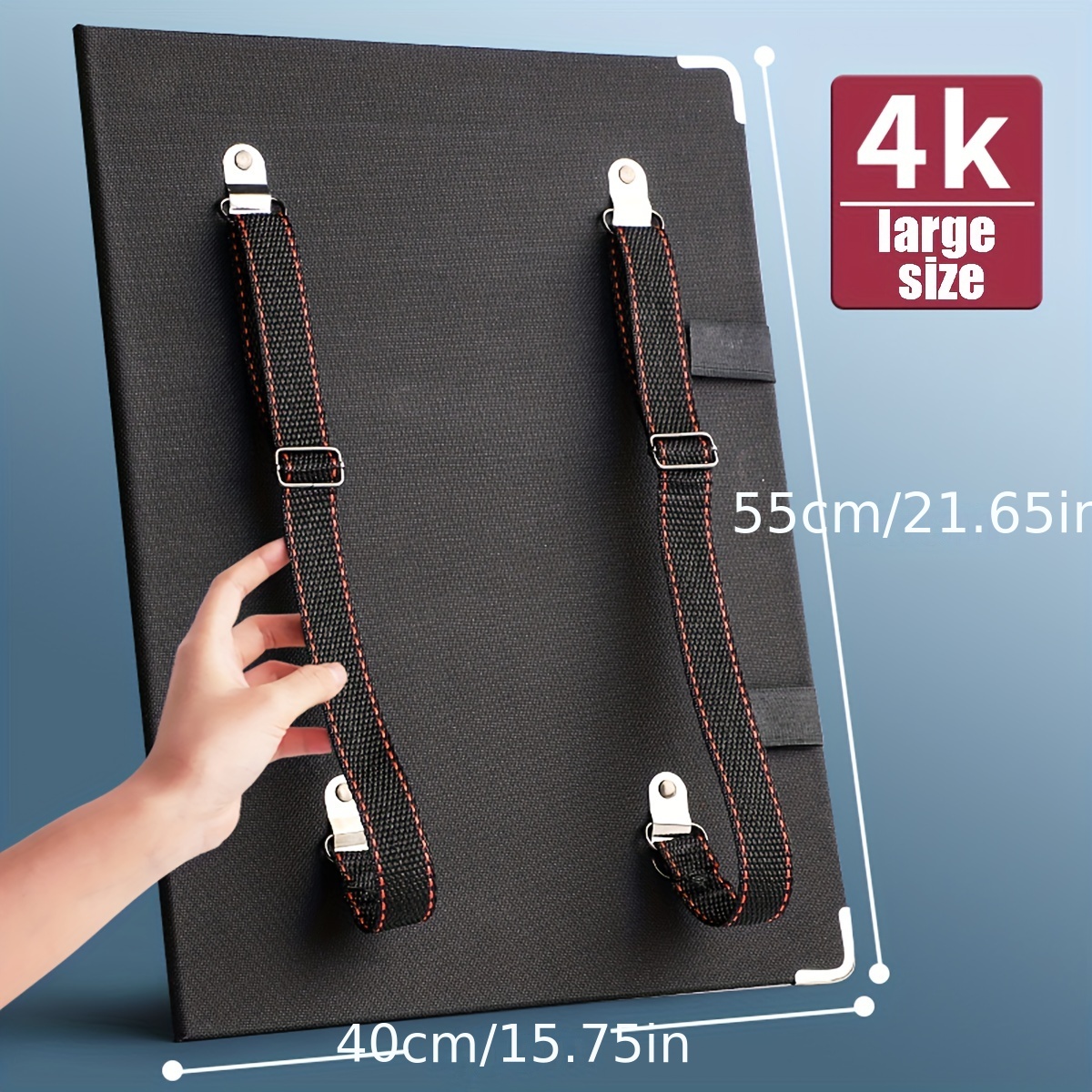 Sketch Board 8K/A3 Waterproof Durable Drawing Sketch Pad With Double  Shoulder Straps Picture Folder High Capacity Painting Gift - AliExpress