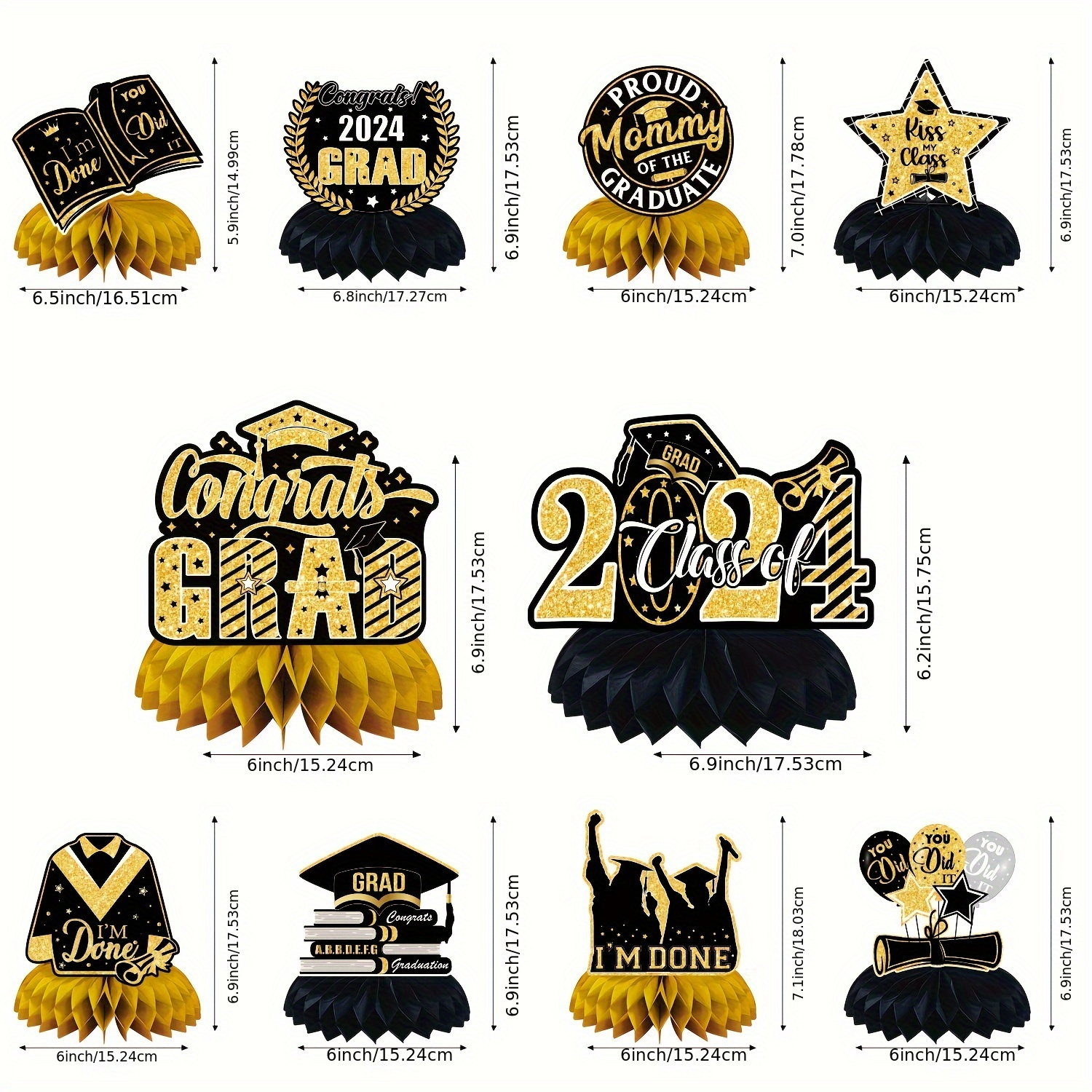 Graduation Season Tabletop Decor Holiday Party Temu