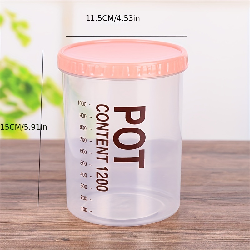 Food Storage Containers With Rotating Lids Airtight Jars - Temu