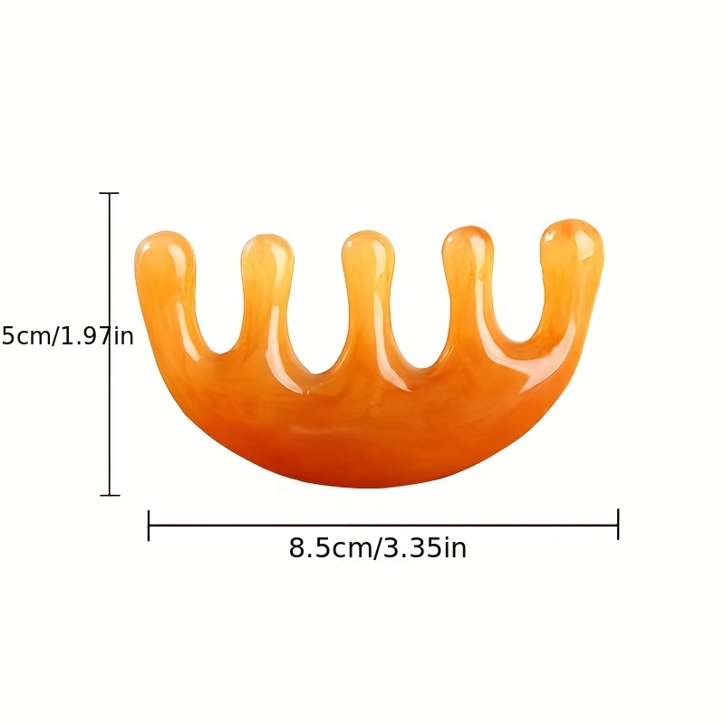 Resin Massage Combs Set for Relaxation and Blood Circulation
