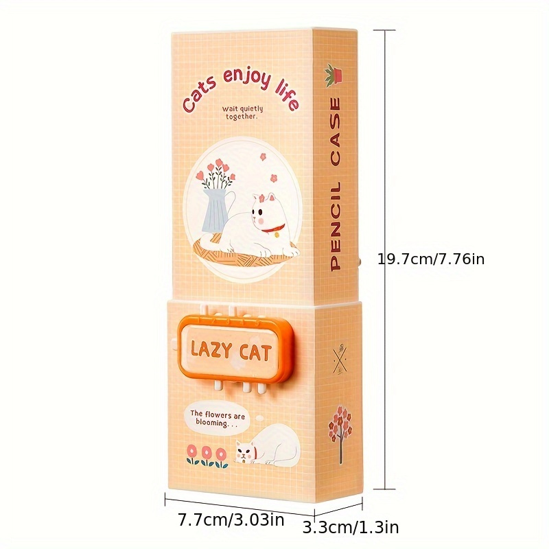 Cat Prince Stationery Box Cute With Password Lock - Temu