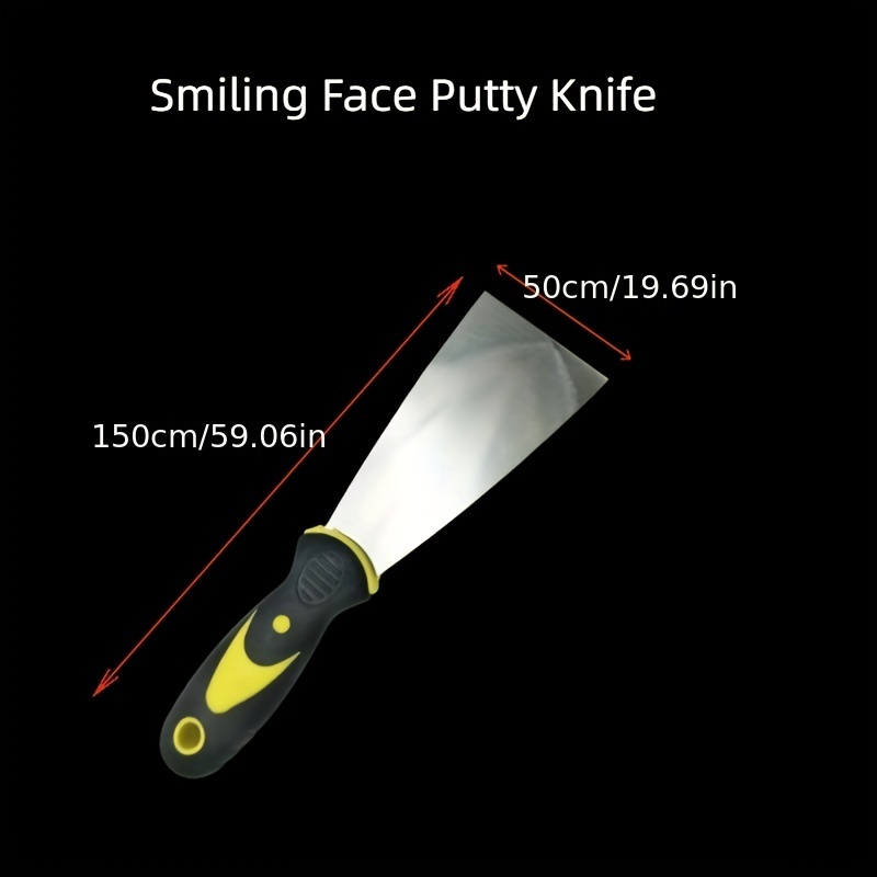 4pcs Spackle Knife Set (2, 3, 4, 5 In), Stainless Steel Paint Scraper,  Taping Knife Tool For Repairing Drywall, Removing Wallpaper, Applying Putty