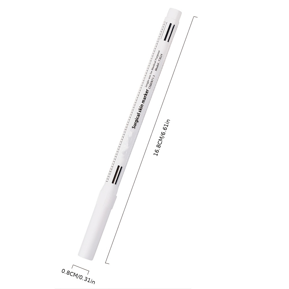 Ctosree 10 Pcs Eyebrow Tools 2 Pcs Eyebrow Measuring Ruler 4 Pcs  Microblading White Marker Pen