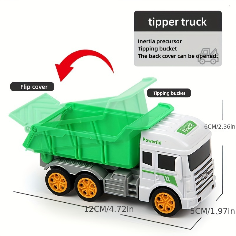 Inertia sales garbage truck