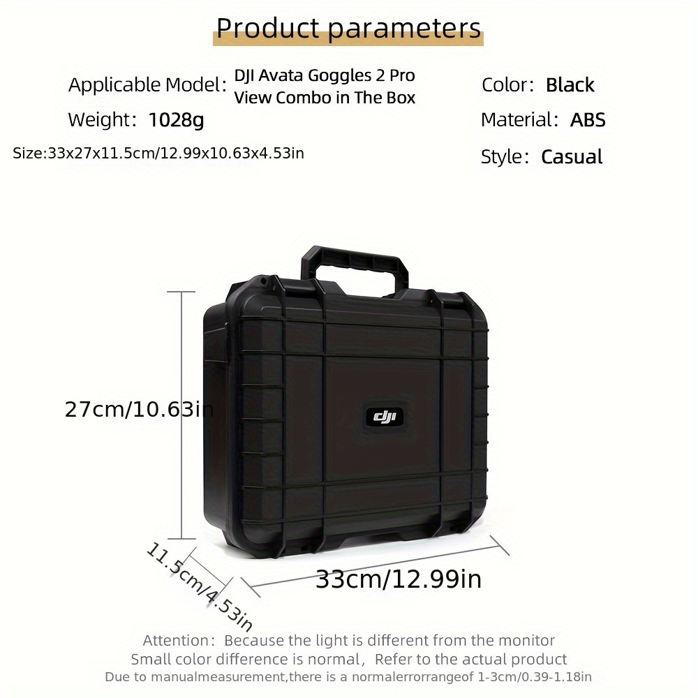 storage case avata   portable hard shell suitcase hard details 2